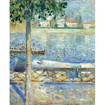 РЕПРОДУКЦИИ НА КАРТИНИ Сена при Сен Клу (1890)